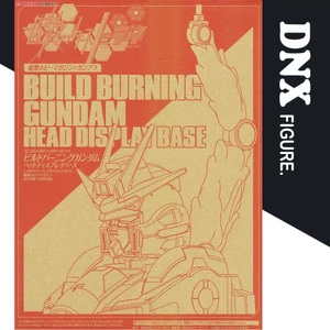 Mô Hình Lắp Ráp 1/48 Build Burning Gundam Head Display Base (New)