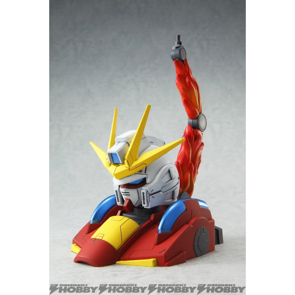 Mô Hình Lắp Ráp 1/48 Build Burning Gundam Head Display Base (New)