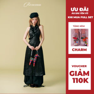 Áo Dài Yên Vũ (Không kèm quần) - Remmus | BST Áo Dài Tết 2026