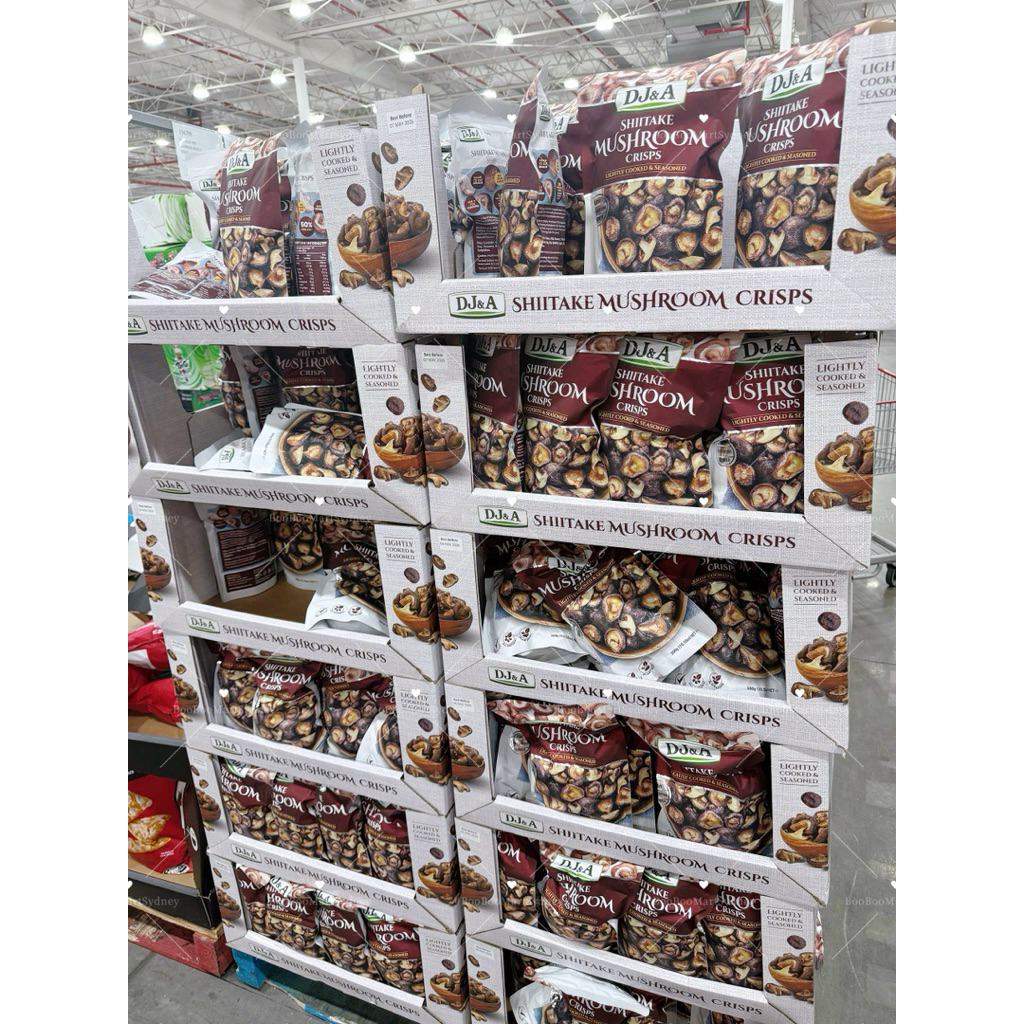 Snack Nấm Shiitake DJ&A – Đồ Ăn Vặt Giòn Nhẹ – Gói 300g