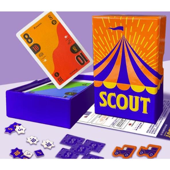 Boardgame Scout Cardgame dạng bài Tiến lên ladder-climbing Tigar