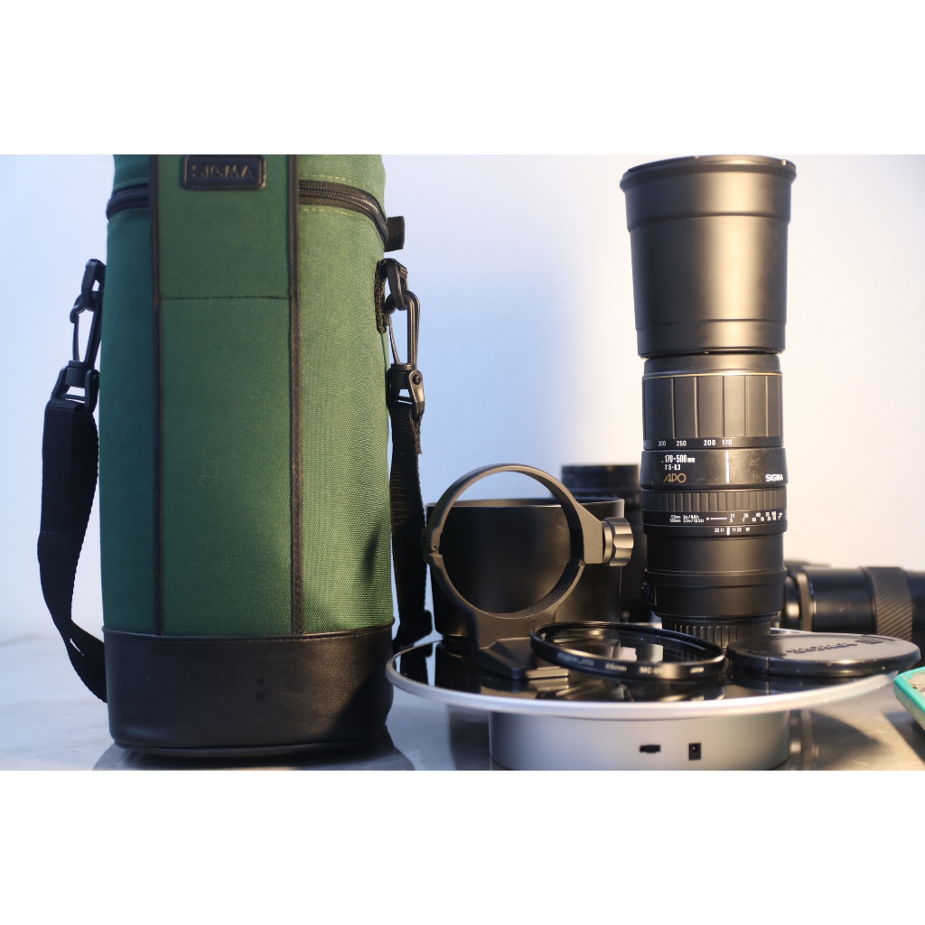 Ống kính Sigma 170-500mm Canon ef (bạn sẽ luôn chụp với khẩu độ mở