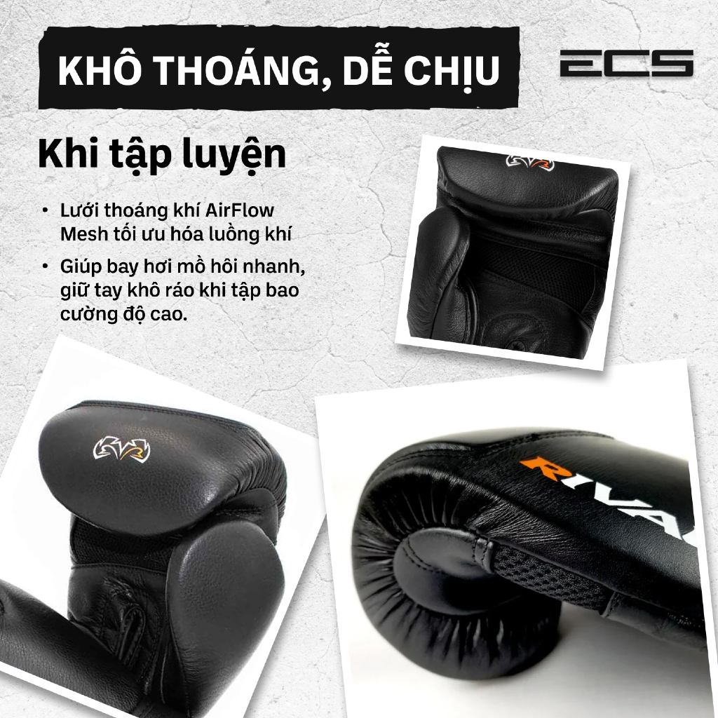 Găng Tay Boxing Chính Hãng Rival, Găng Tay Đấm Bốc Rival RB50, Da Bò, Chuyên Đấm Bao Pad