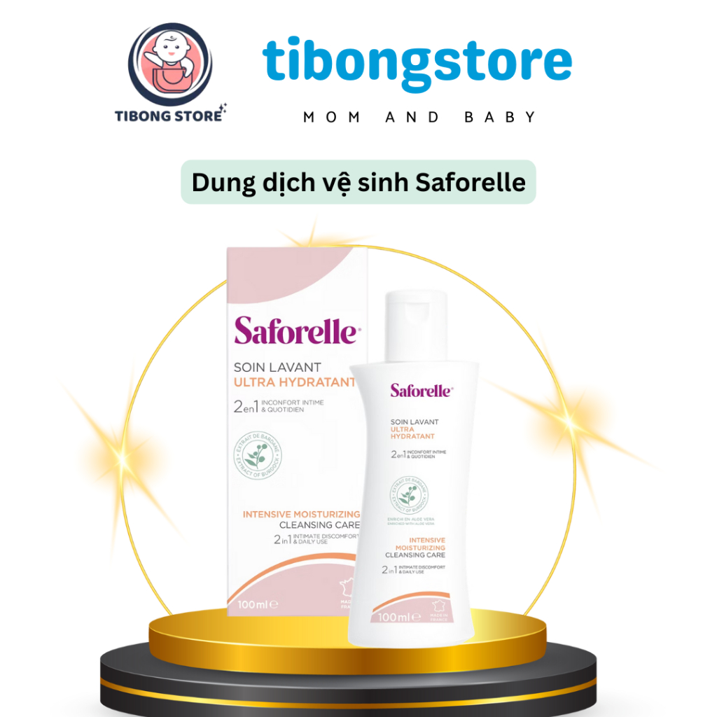 Dung Dịch Vệ Sinh Saforelle 250ml Pháp
