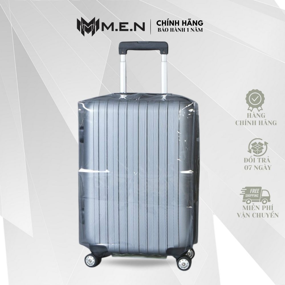 Trùm bọc vali trong suốt nhựa dẻo PVC và vải không dệt 20-24-28 inch nhiều size Bảo vệ vali D343