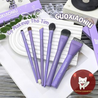 [GUOXIAONIU] Cọ Lẻ Makeup Chuyên Dụng Guoxiaoniu Thỏ Tím Lông Cọ Mềm Mại
