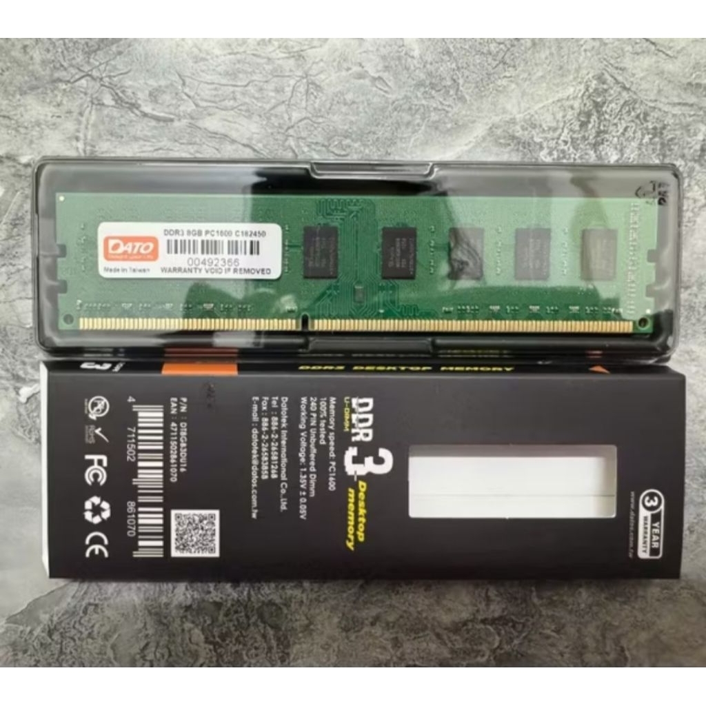 [CHÍNH HÃNG] RAM PC DATO 8GB. BUS 1600 | Shopee Việt Nam