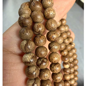 108 Beads Natural Agarwood Mala Bracelet | Vietnamese Origin | Calm Energy & Mindful Living