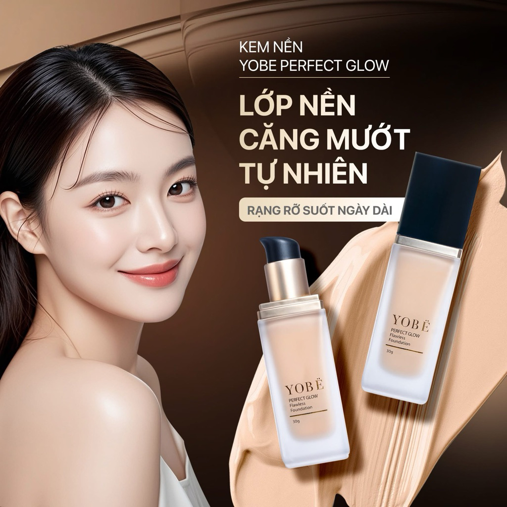 Kem Nền Yobe - Perfect Glow Flawless Foundation [ Chính Hãng ]