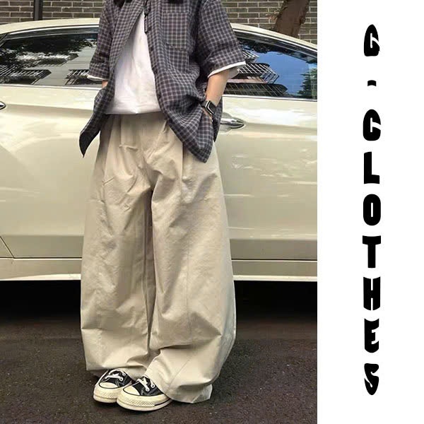 [OC-6666] Quần Ống Cong Rộng G-Clothes. Quần cạp Chun Co Dãn. Phù Hợp Cho Nam-Nữ