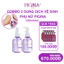 Set 2 chai Dung dịch vệ sinh PIGINA Tặng 10 gói gel 5ml