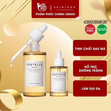 Tinh chất rau má giảm mụn, phục hồi, dưỡng trắng da Hàn Quốc Skin1004 Madagascar Centella Ampoule