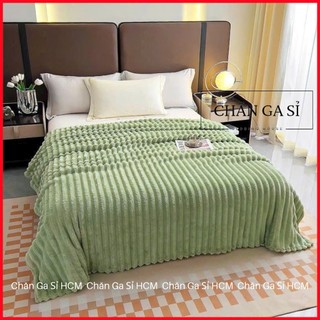 🌙NHẬP KHẨU🌙 Mền Lông Thỏ Dợn Sóng Rabbit Blanket Đắp Ấm, Dày Dặn, Chăn Lông 2m3x2m _Chăn Ga Sỉ HCM