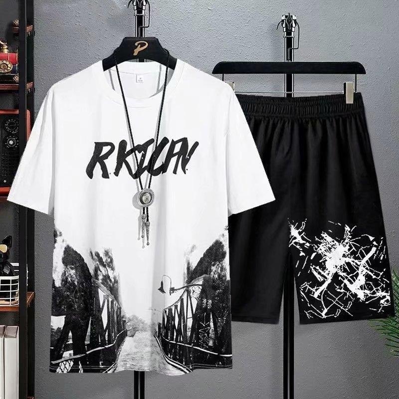 [Peinn] Đồ bộ thể thao nam chất thun cotton thấm hút mồ hôi cực tốt DB37