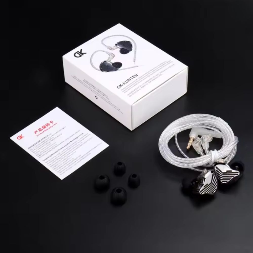 Tai nghe IEM GK Kunten có mic Jack 3.5 | Type C - QMTECHSTORE | BigBuy360 - bigbuy360.vn