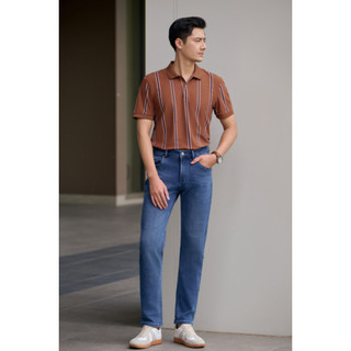 [T7_SALE 30%_HT] Quần Jeans Nam Basic 9QBDB024/9QBDT025 Biluxury Thiết Kế Co Giãn Chống Nhăn Bền Màu