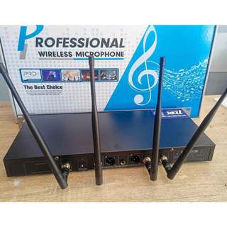 Micro TDX D999, 4 Râu Sóng Ổn Định, Set Sóng xa, Tăng Giảm Âm Lượng,Tiếng Ca Hay Cho Dàn Karaoke