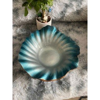 Khay Decor Sashimi Tròn Sóng 45cm