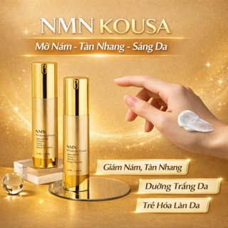 [NEW] Kousa Kem Dưỡng Trắng Da NMN Hỗ Trợ Mờ Nám Whitening Cream Hàn Quốc 50g Chống Lão Hóa & Cải Thiện Độ Đàn Hồi Da