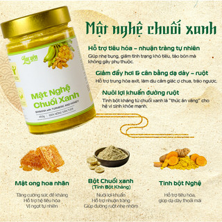 [Combo Nghệ Sachi + Mật Nghệ] Lạc Yên Foods - Nghệ Mật Ong Sachi và Mật Nghệ Chuối Xanh Quà Tặng