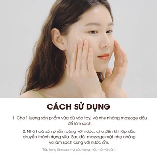 Dầu tẩy trang Abib Heartleaf Wash Pore Cleansing Oil 200ml diếp cá làm sạch lỗ chân lông