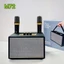 Mẫu mới - Loa karaoke M72 bass mạnh tặng kèm 2 micro thay đổi giọng nói nghe lớn hát hay