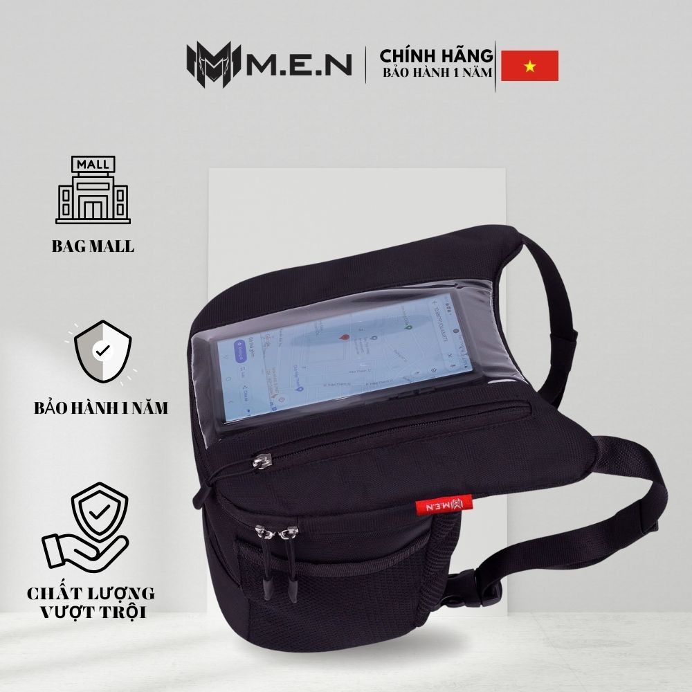 Túi treo đầu xe máy Men K2 vải PVC xịn, thoáng khí tốt [HÀNG MỚI VỀ-CÓ SẴN]