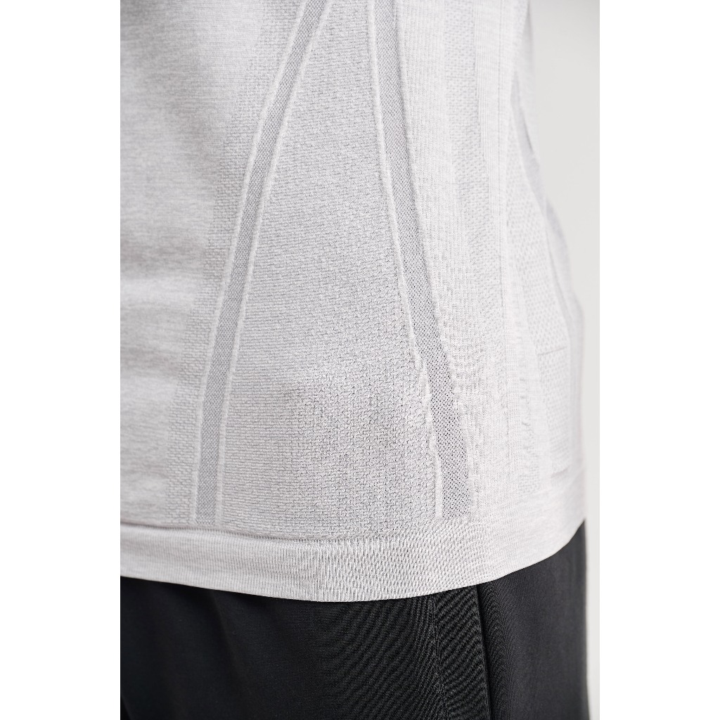 [MUA 2 GIẢM 5%]Áo thun nam dài tay Training Seamless Body Mapping mềm mại, áo pickleball co giãn thấm hút Coolmate