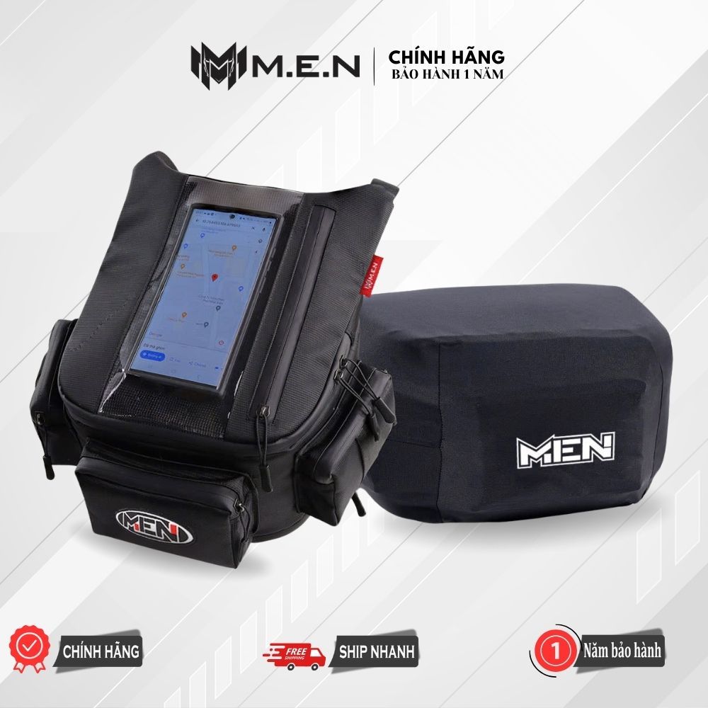 Túi treo đầu xe máy du lịch đường xa Unisex cao cấp nhiều ngăn tiện dụng Men K3 [ẢNH THẬT]