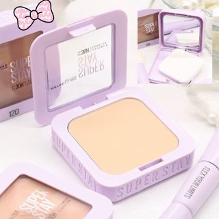 Phấn Phủ Nén Maybelline Super Stay Up To 30h Flex Powder Che Phủ Tốt, Lâu Trôi, Kiềm Dầu 9g - Bebeau