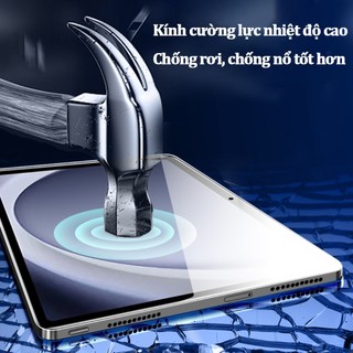 Miếng dán kính cường lực tự dán tương thích Samsung Galaxy Tab S7 S8 S9 S10 FE Plus  A9 A11 Plus