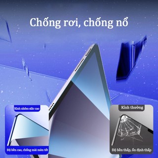 Miếng dán kính cường lực tự dán tương thích Samsung Galaxy Tab S7 S8 S9 S10 FE Plus  A9 A11 Plus