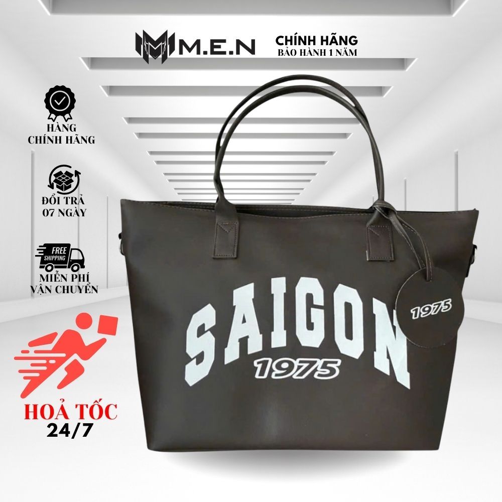 Túi quai xách công sở Size Lớn Sài Gòn 1975 unisex thanh lịch tiện ích [RẺ VÔ ĐỊCH]