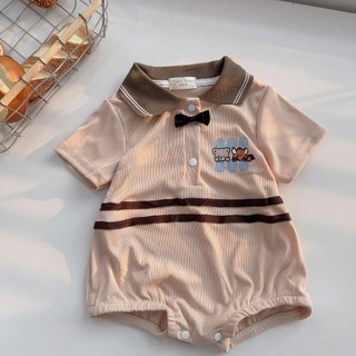Body Polo cổ bẻ cho bé trai 4-11kg. Body suit công tử dễ thương cho bé trai. Dino Kids