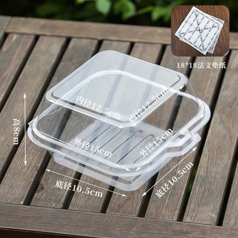 hộp bento Nhựa (lốc 50 cái) (không kèm giấy lót)