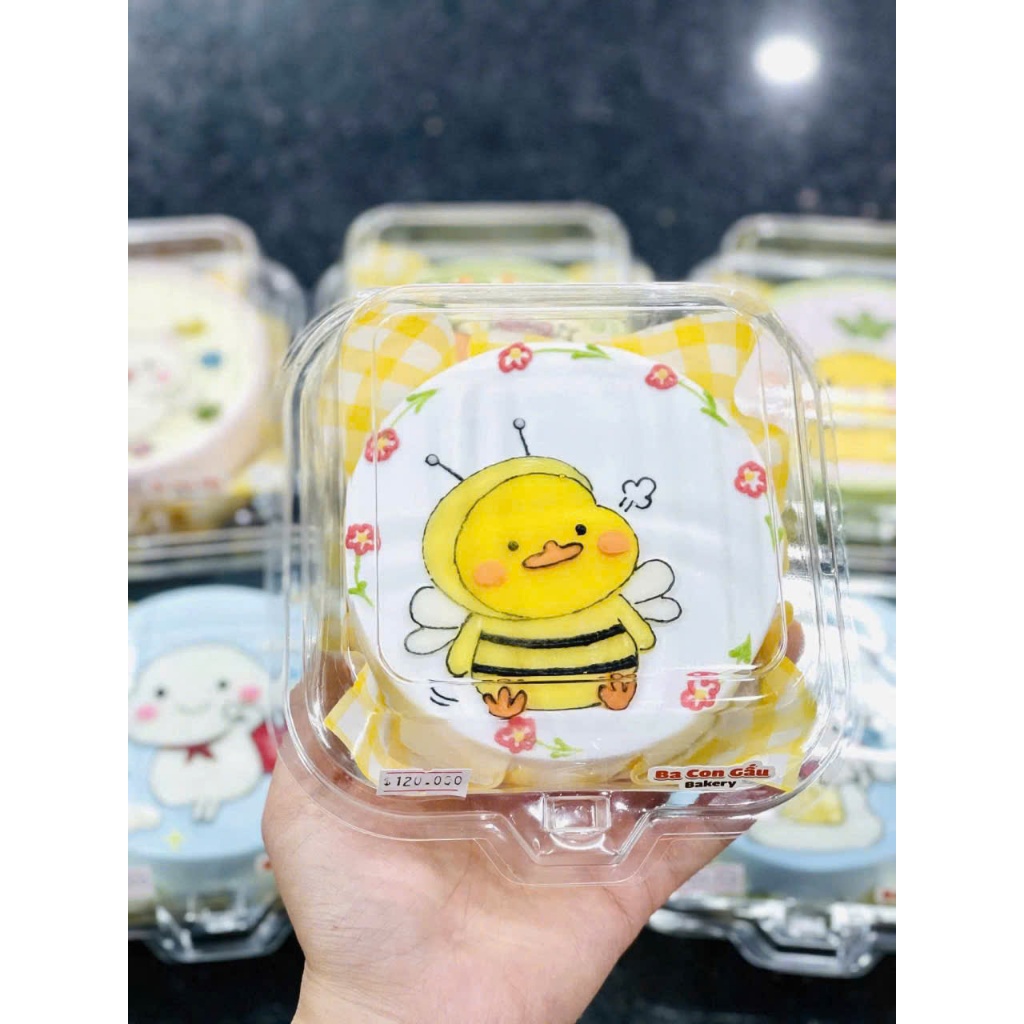 hộp bento Nhựa (lốc 50 cái) (không kèm giấy lót)