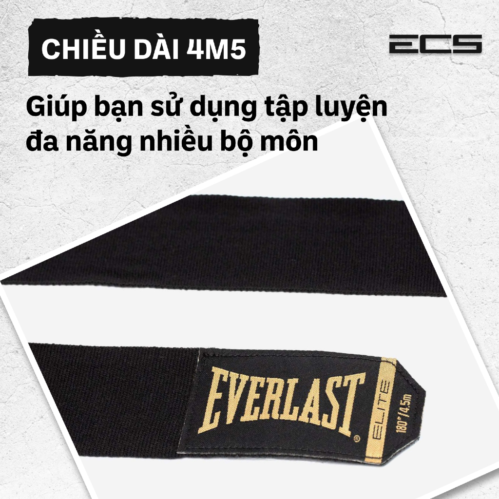 Băng Cuốn Tay Boxing Everlast, Băng Đa Boxing Everlast Elite 2, Băng Cuốn Bảo Vệ Tay Võ Thuật