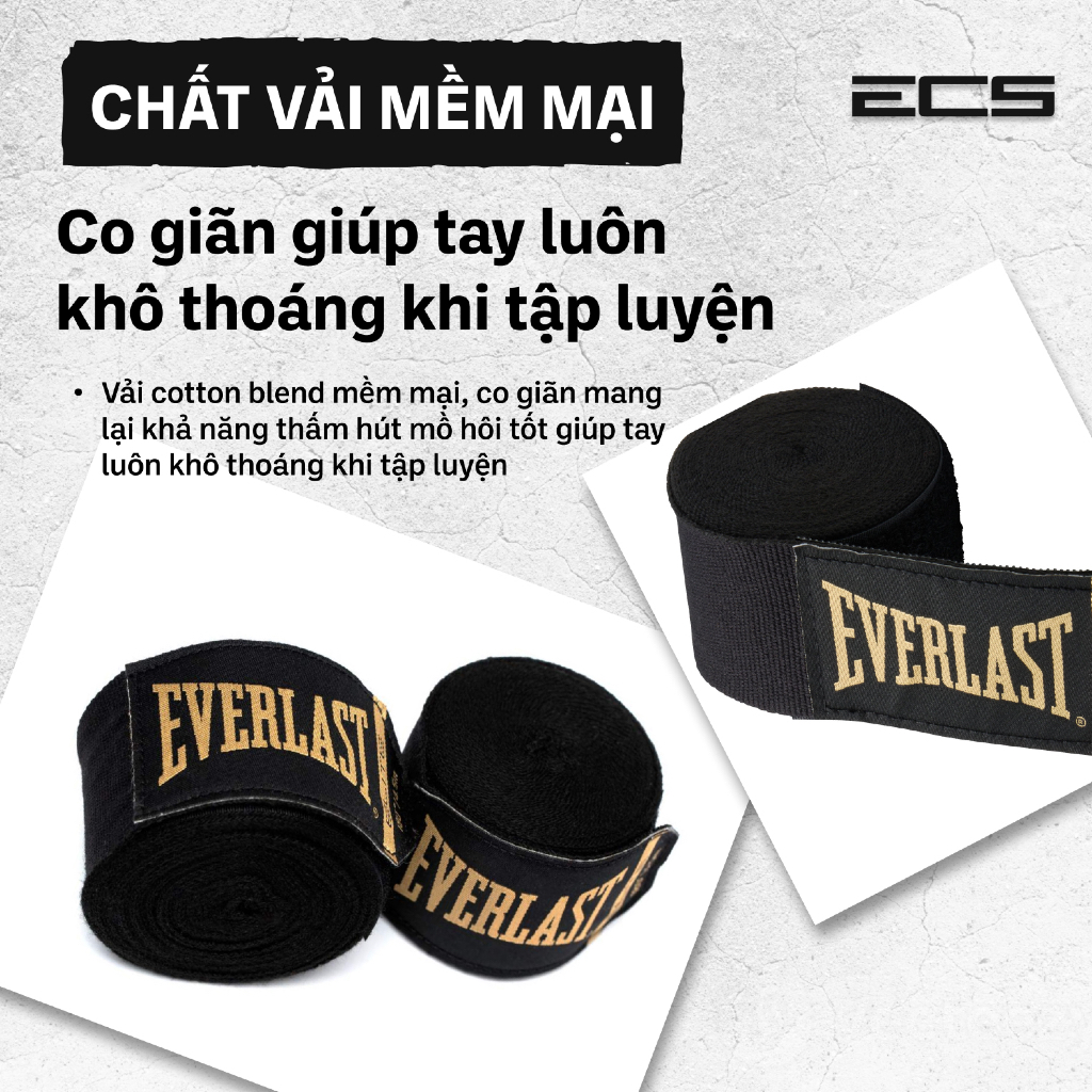 Băng Cuốn Tay Boxing Everlast, Băng Đa Boxing Everlast Elite 2, Băng Cuốn Bảo Vệ Tay Võ Thuật