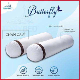 ☪️CAO CẤP☪️Gối Butterfly Gòn Lụa Nhập Khẩu Êm Mềm, Đàn Hồi Cao Cấp _ Chính Hãng Tonybed