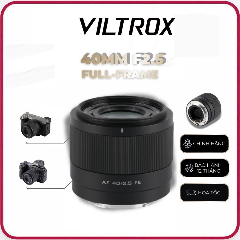 Ống kính Viltrox AF 40mm F2.5