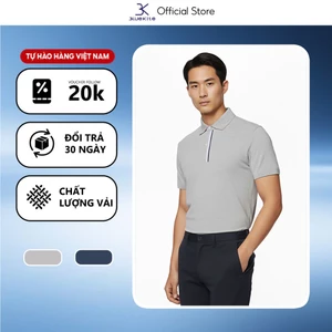 Áo Polo nam Cotton BLUEKITE vải cá sấu mềm mượt, không xù lông, thoáng khí, co giãn tốt, form chuẩn mặc đi chơi, đi làm