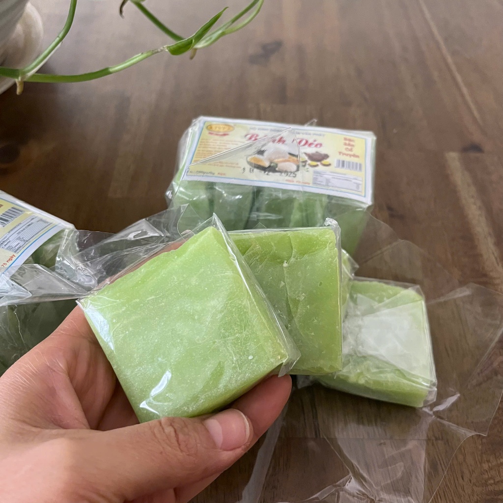 Set 3 Gói Bánh Dẻo Chay Hương Vị Cổ Truyền, Gói 5 Chiếc Bánh Dẻo Cốm Đặc Sản- Đảm Bảo ATVSTP