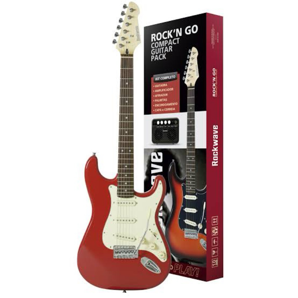 Combo Đàn + Amp kèm phụ kiện Rockwave RGK50