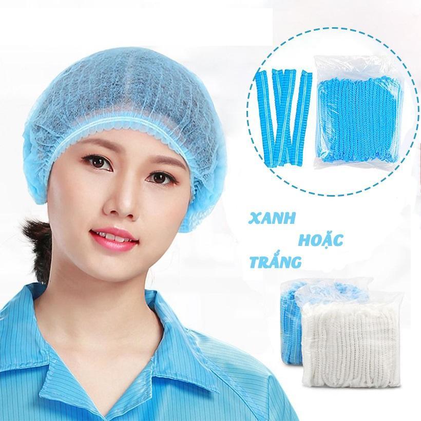 Nón trùm tóc con sâu bảo hộ cao cấp