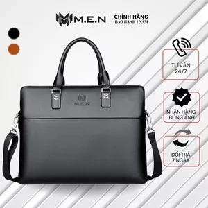 Cặp da văn phòng công sở cao cấp đa năng chống nước đựng laptop 15 inch tiện ích [MẪU MỚI]