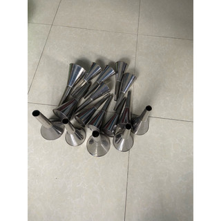 Vòi tưới cây inox mặt 12cm, ống 34, 40