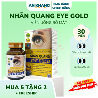 Viên Uống Bổ Mắt EYE GOLD Tăng Cường Thị Lực Mắt Chống Mỏi Mắt Cho Người Già Và Trẻ Em