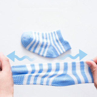 Combo 6 Đôi Tất Cotton Cho Bé Chống Hằn Màu Xinh, Vớ Trẻ Em Mềm Thoáng Chống Trượt King Shop T-4872