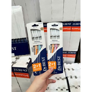 ✅Bàn chải đánh răng DR Best set 3 chiếc - Hàng nội địa Đức