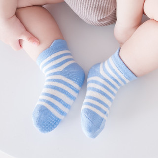 Combo 6 Đôi Tất Cotton Cho Bé Chống Hằn Màu Xinh, Vớ Trẻ Em Mềm Thoáng Chống Trượt King Shop T-4872